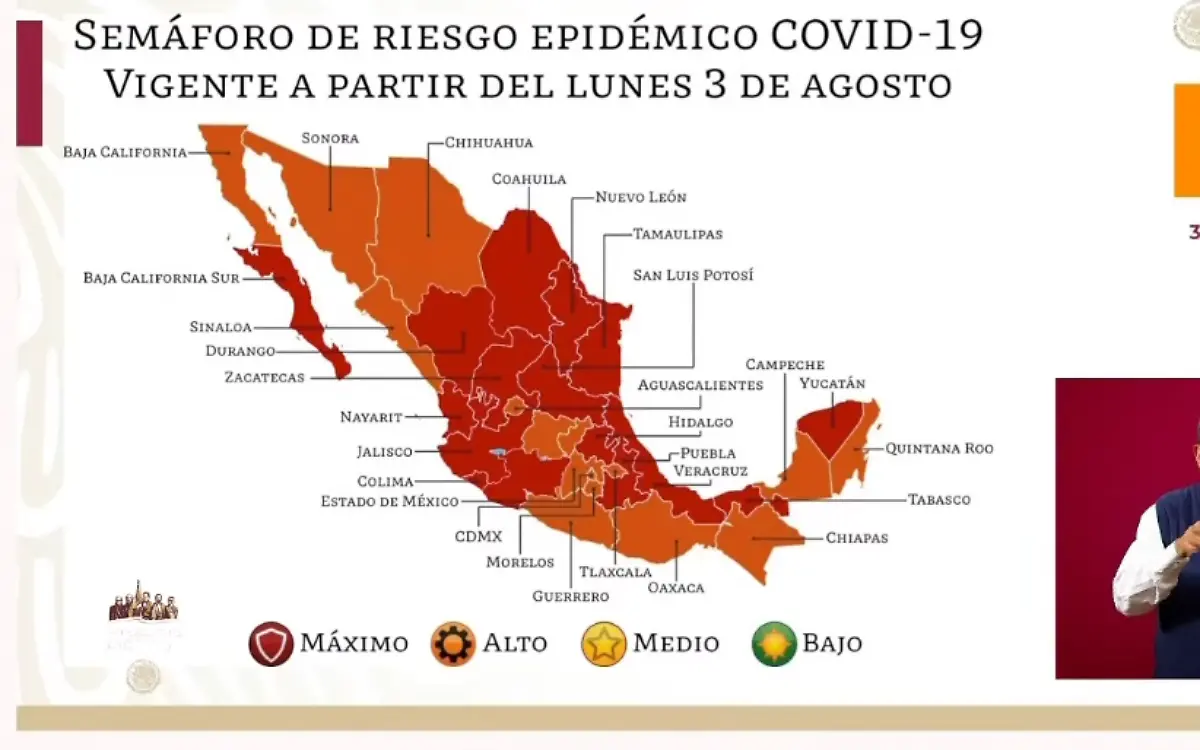 semaforo covid-19 coronavirus